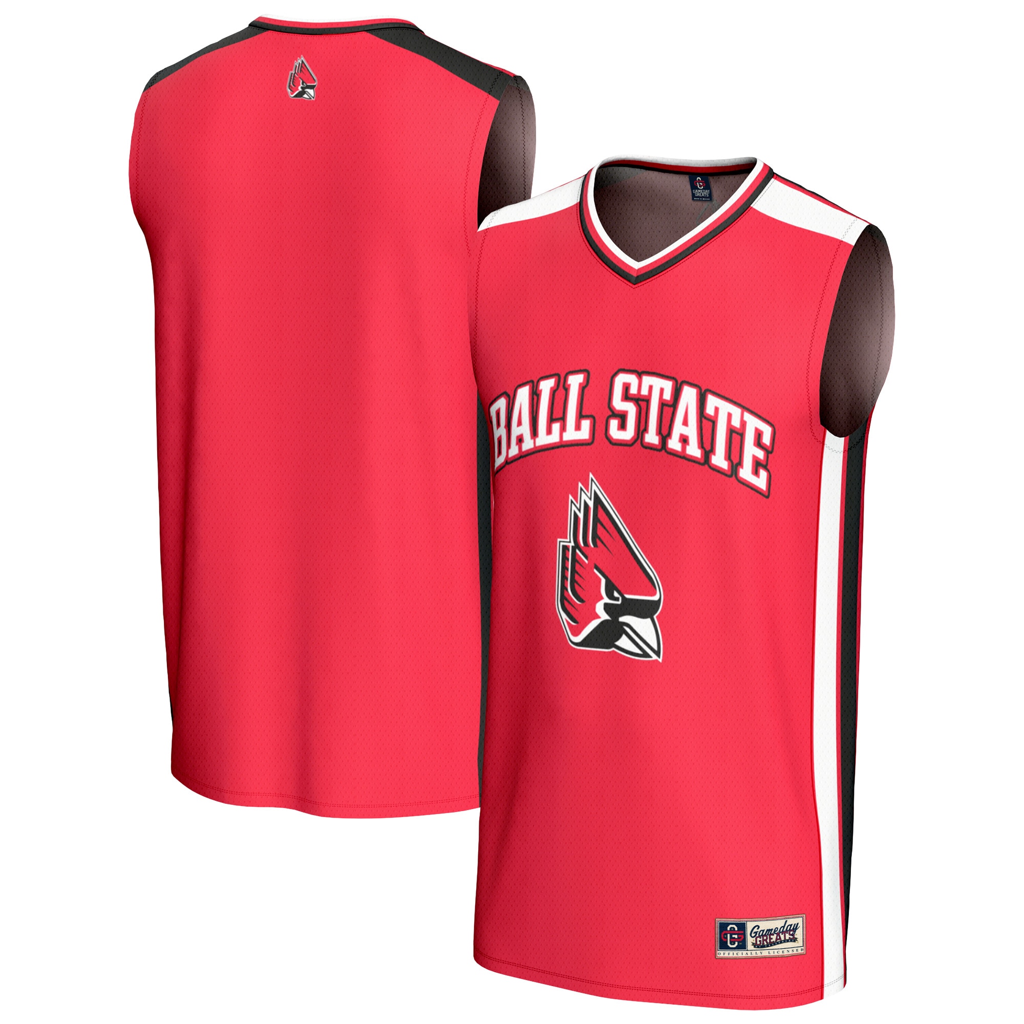 [NJP] Ball State Cardinals GameDay Greats Unisex Spirit Basketball Jersey - Cardinal