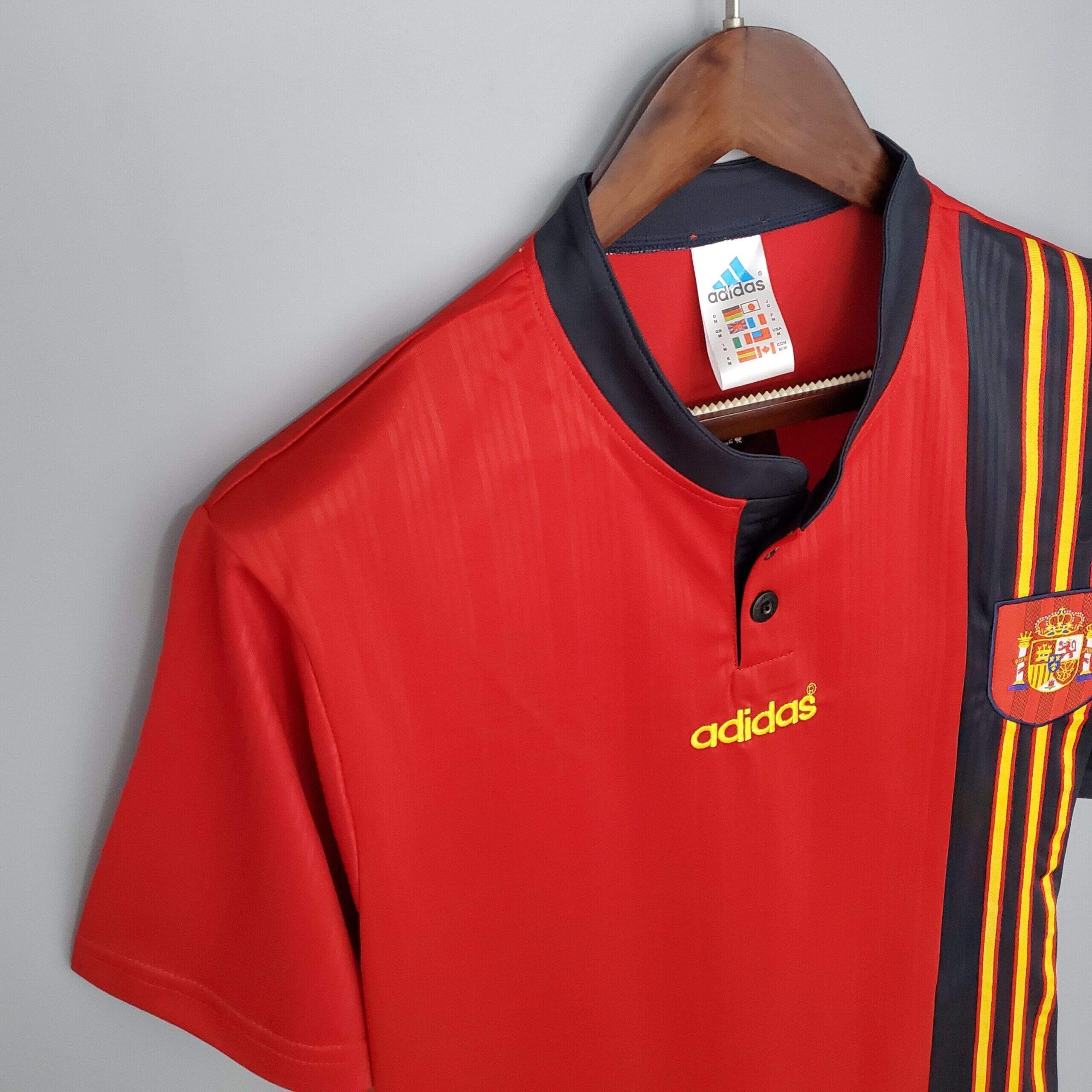 Cheap 1996 Spain Home kit