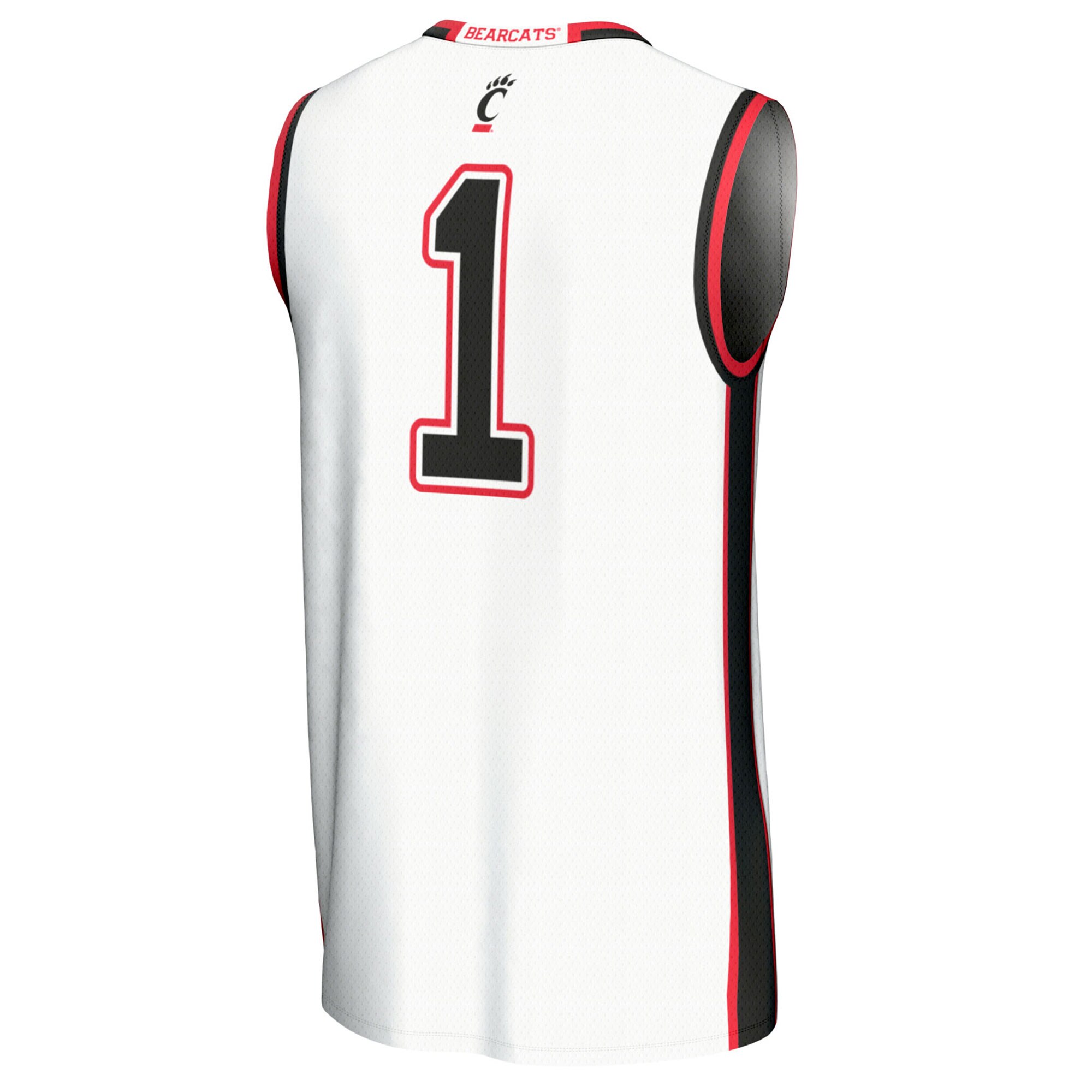 [NJP] Cincinnati Bearcats GameDay Greats Unisex Lightweight Basketball Fashion Jersey - White