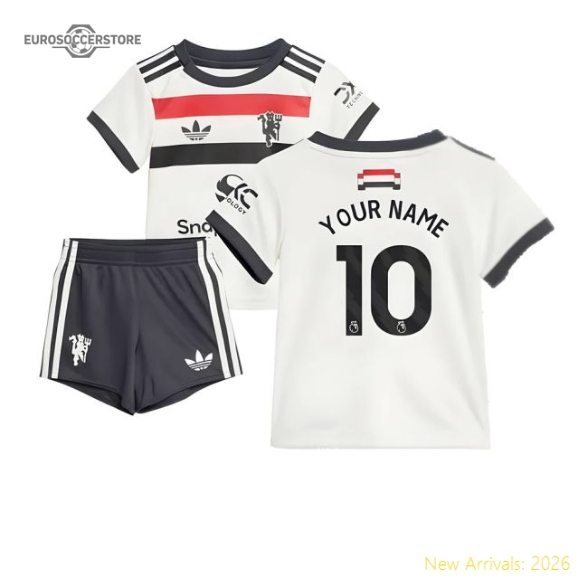Man Utd Third Baby Kit 2024-2025 Fan Collection Jersey