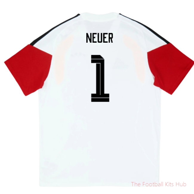 [JED] 2026/27 Germany Training Tee (White) - Kids (Neuer 1)