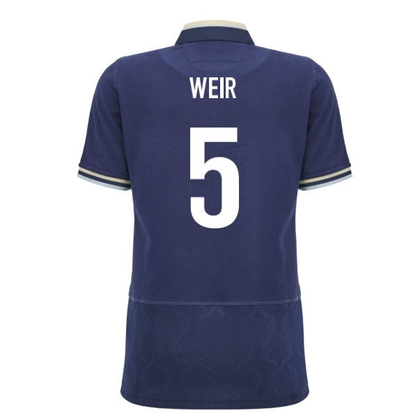 [DDJ] 2026 2027 Scotland Rugby Cotton Shirt Home Apparel (Womens) (Weir 5)