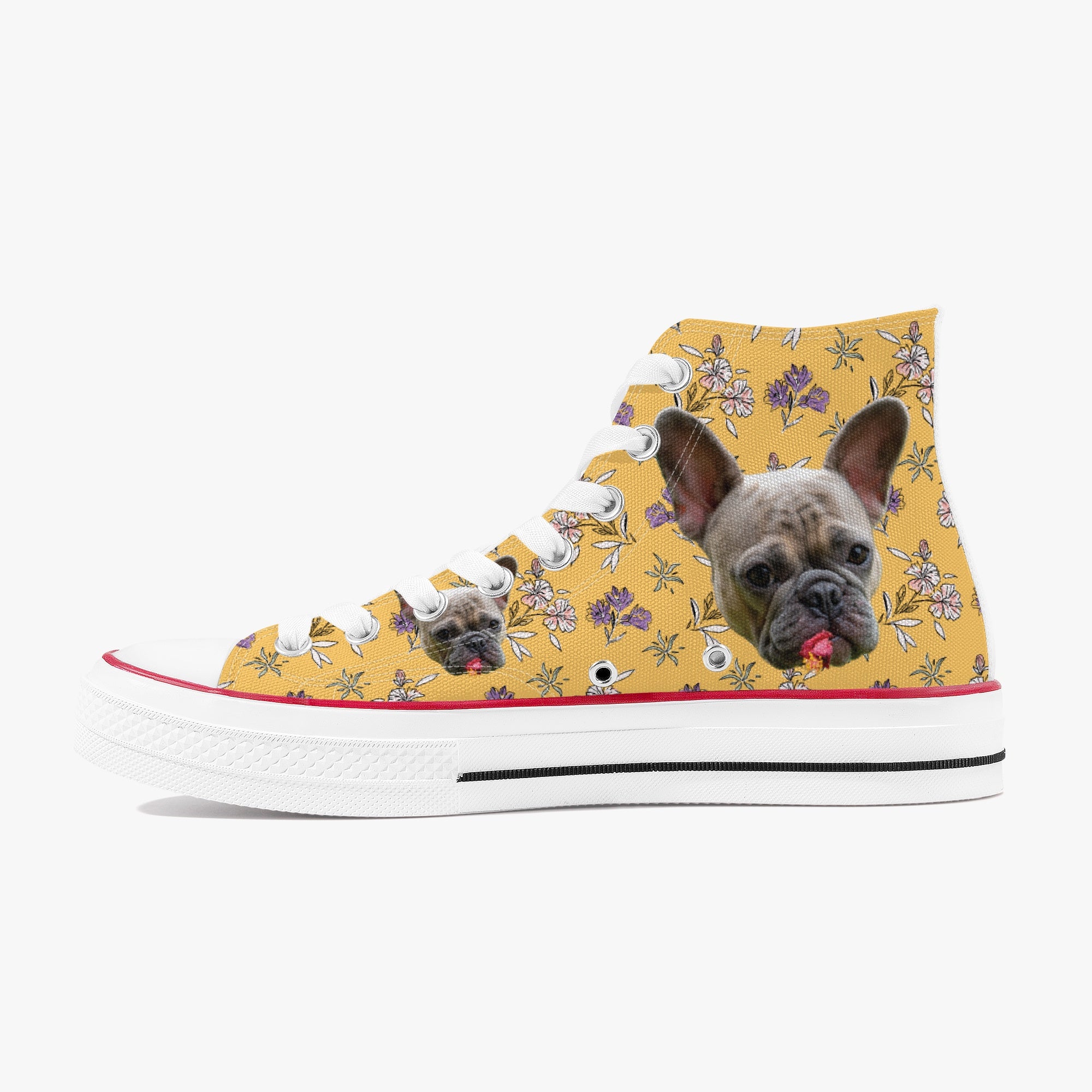 Ace - Personalized High-Top Canvas Shoes