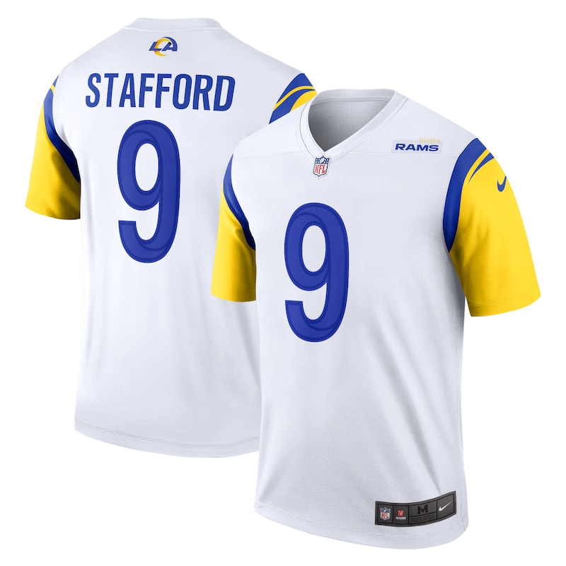 None Matthew Stafford Los Angeles Rams Bold Replica Jersey Game Day We