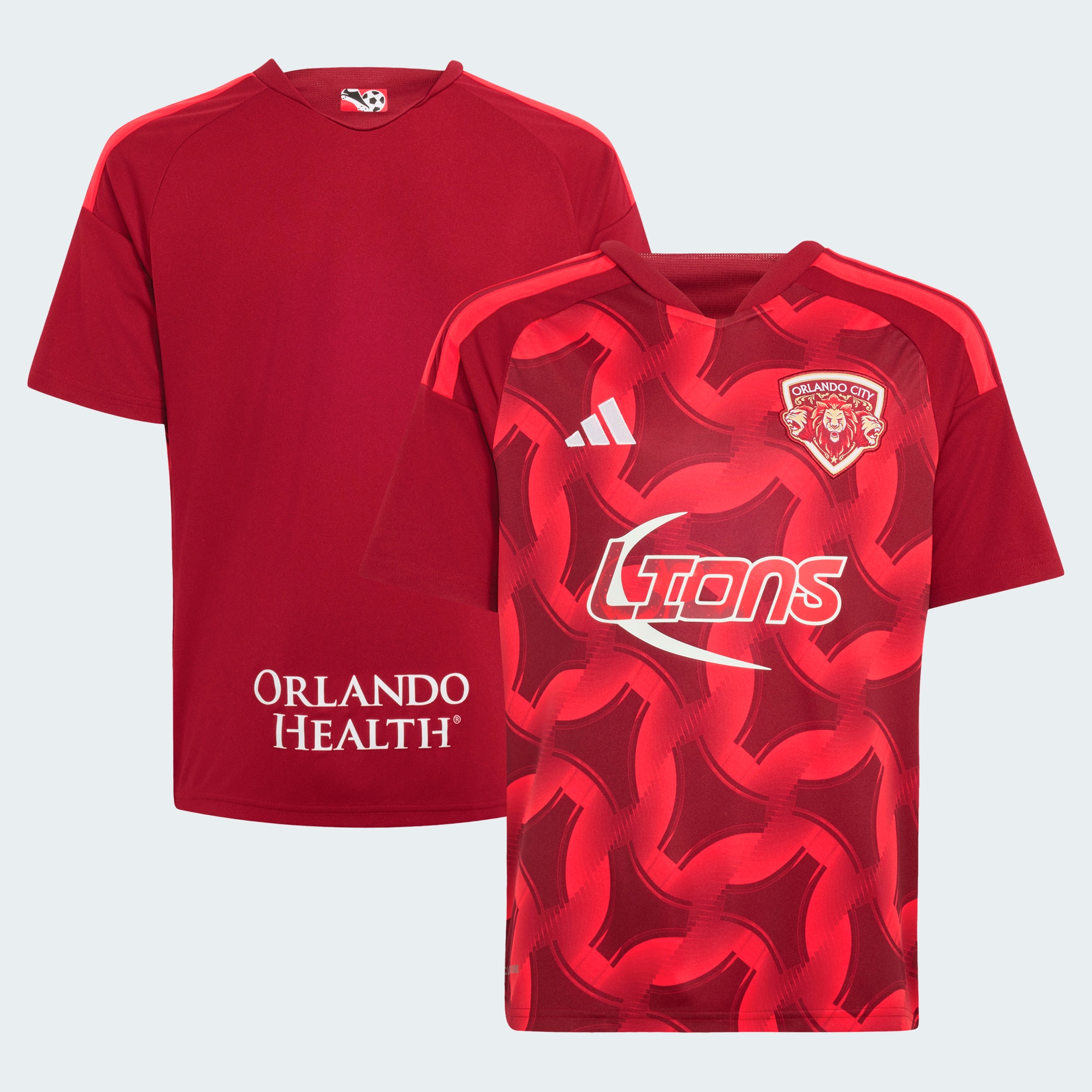 [LK] Orlando City SC Youth 2026 Archive Replica Jersey - Red