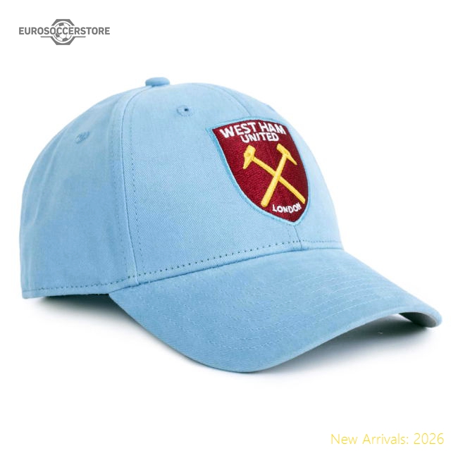 Official West Ham United Fc Mvp Sky Blue Cap - Premium Quality Baby