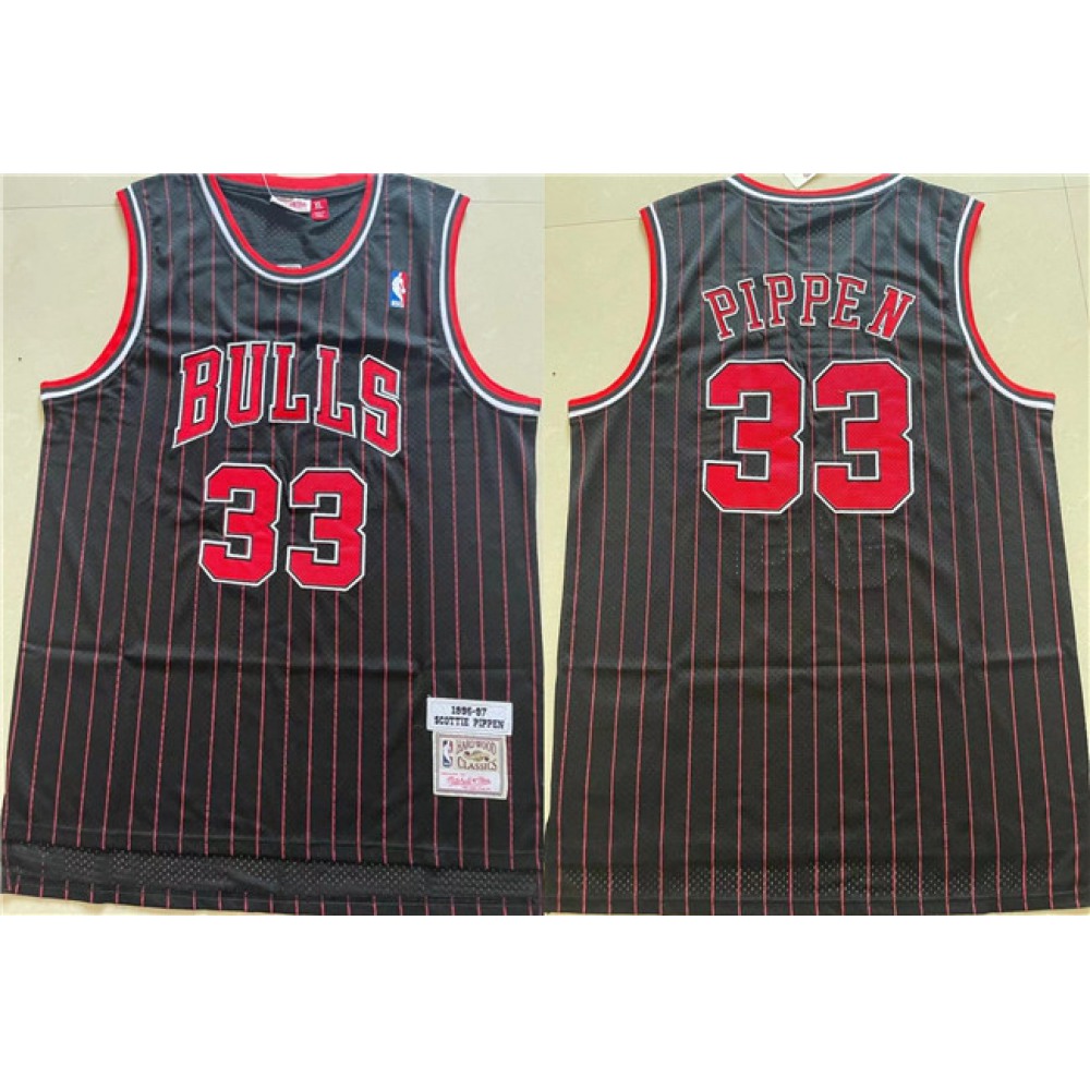 Chicago Bulls 33 Black Jersey - NBA Collection