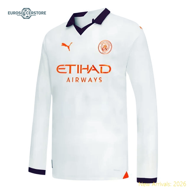 Man City Kids Breathable Jersey 2023-2024 Non-irritating