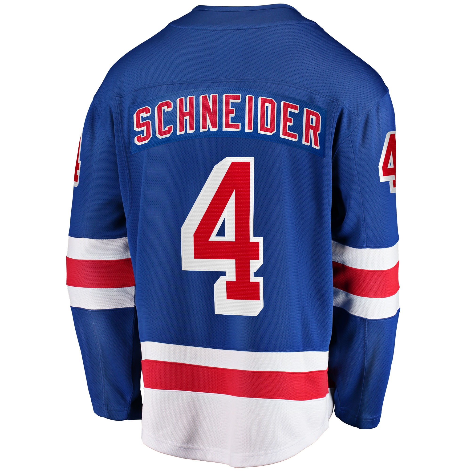 [SJH] Braden Schneider New York Rangers Home Premier Breakaway Player Jersey - Blue
