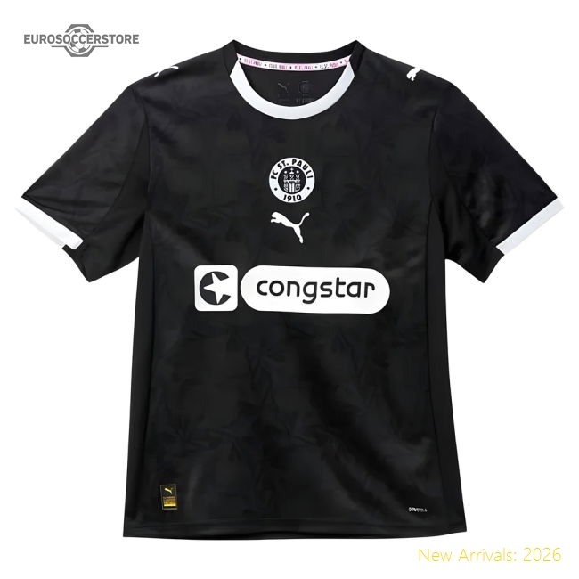 Excellent 2025-2026 St Pauli Third Shirt - Budget-friendly
