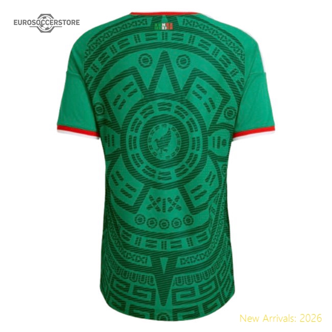 Mexico Authentic 20262027 Home Authentic Jersey S3638chest