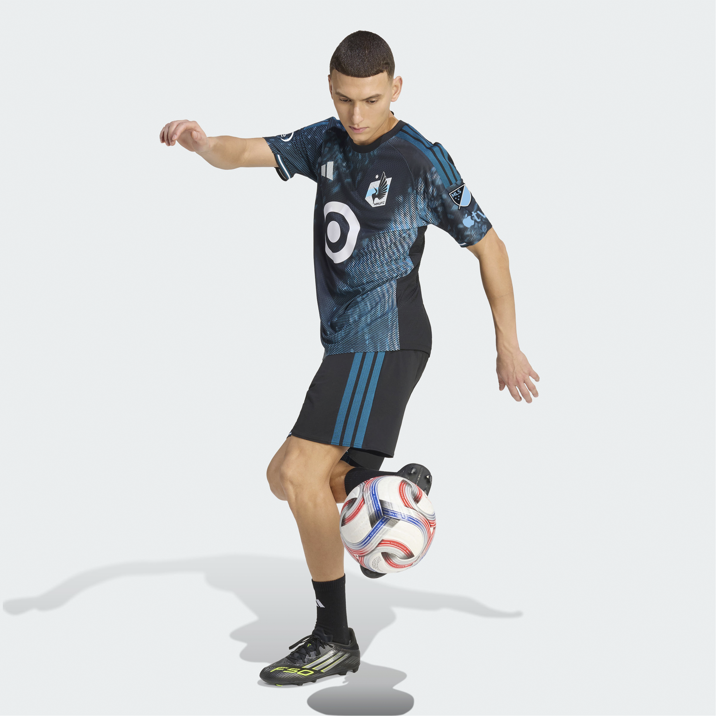 [SJH] Minnesota United FC 2026 The Decade Kit On-Field Authentic Patch Jersey - Black