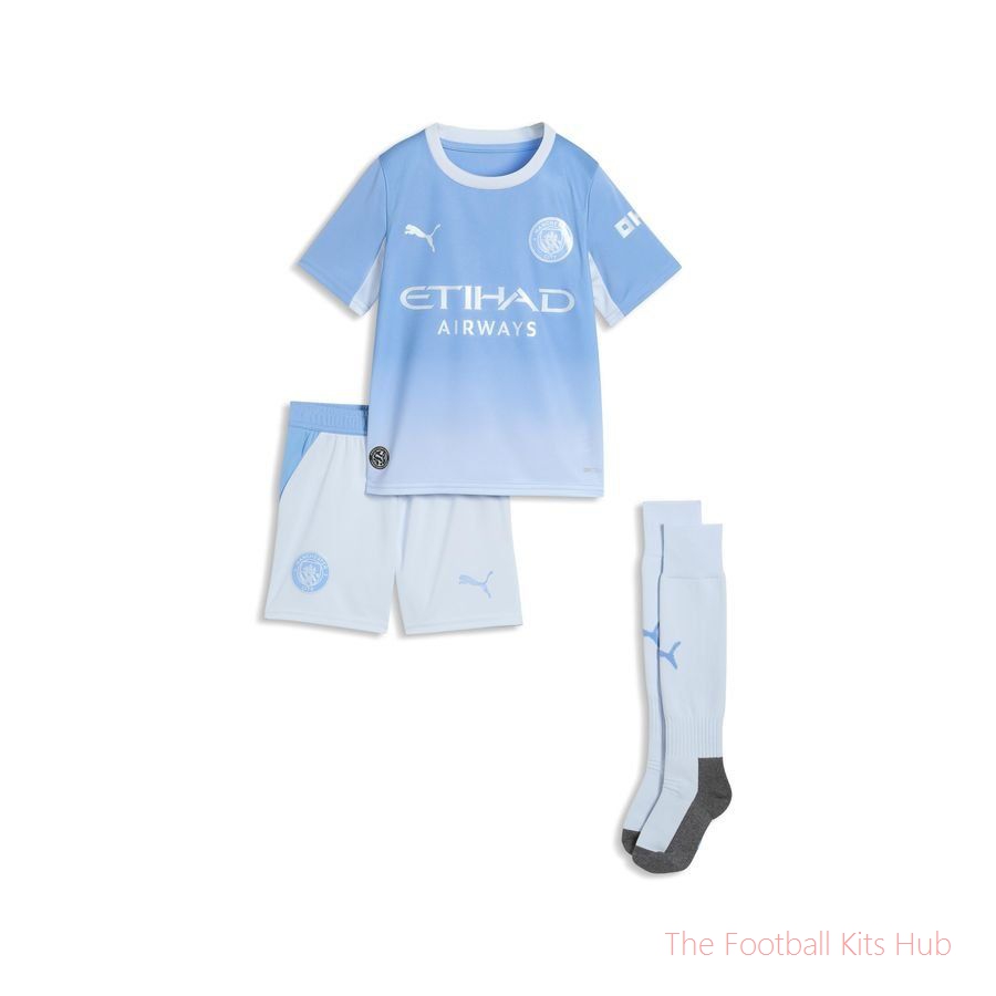 Manchester City Home Shirt 2026/27 Mini-Kit Kids