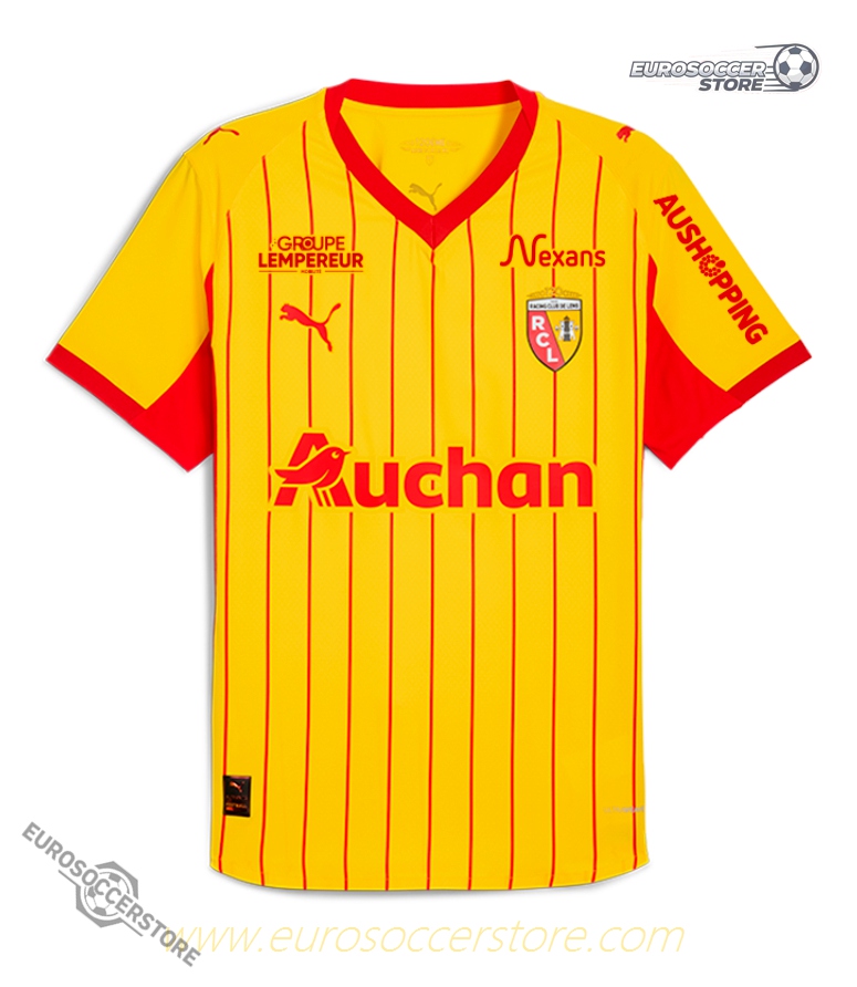 RC Lens Home Jersey MEDINA 14 for the 25-26 Season