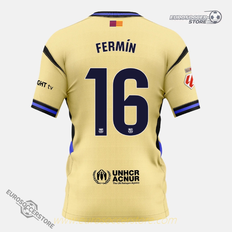 Barcelona Away X Kobe Bryant FERMÍN 16 Jersey 25-26 (Player Version)