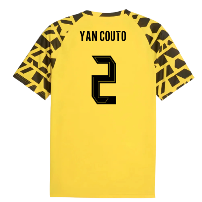 Football Club Yellow) (yan Couto Home Premium Jersey Official Design