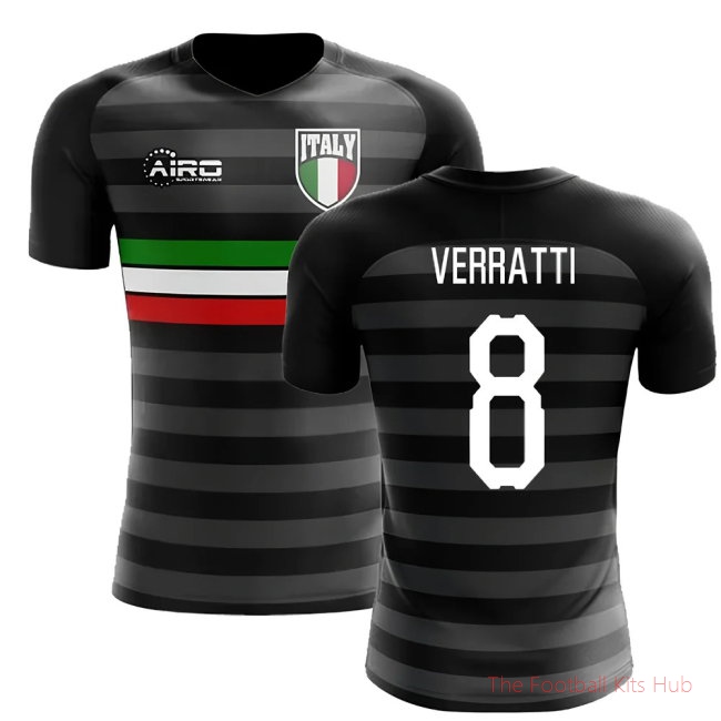 [JED] 2025/26 Italy Third Football Shirt (Verratti 8)