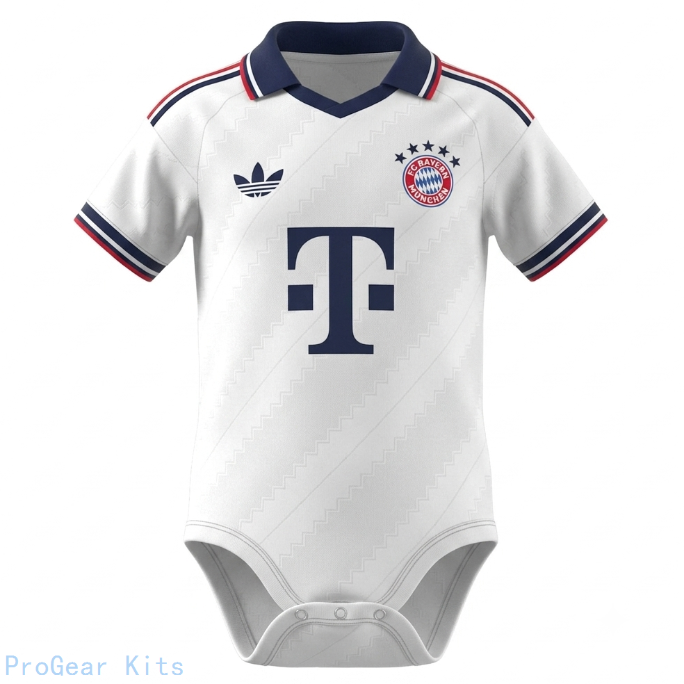 [SJH] Bayern Munich Baby Onesie Bodysuit Away Uniform 2026/27