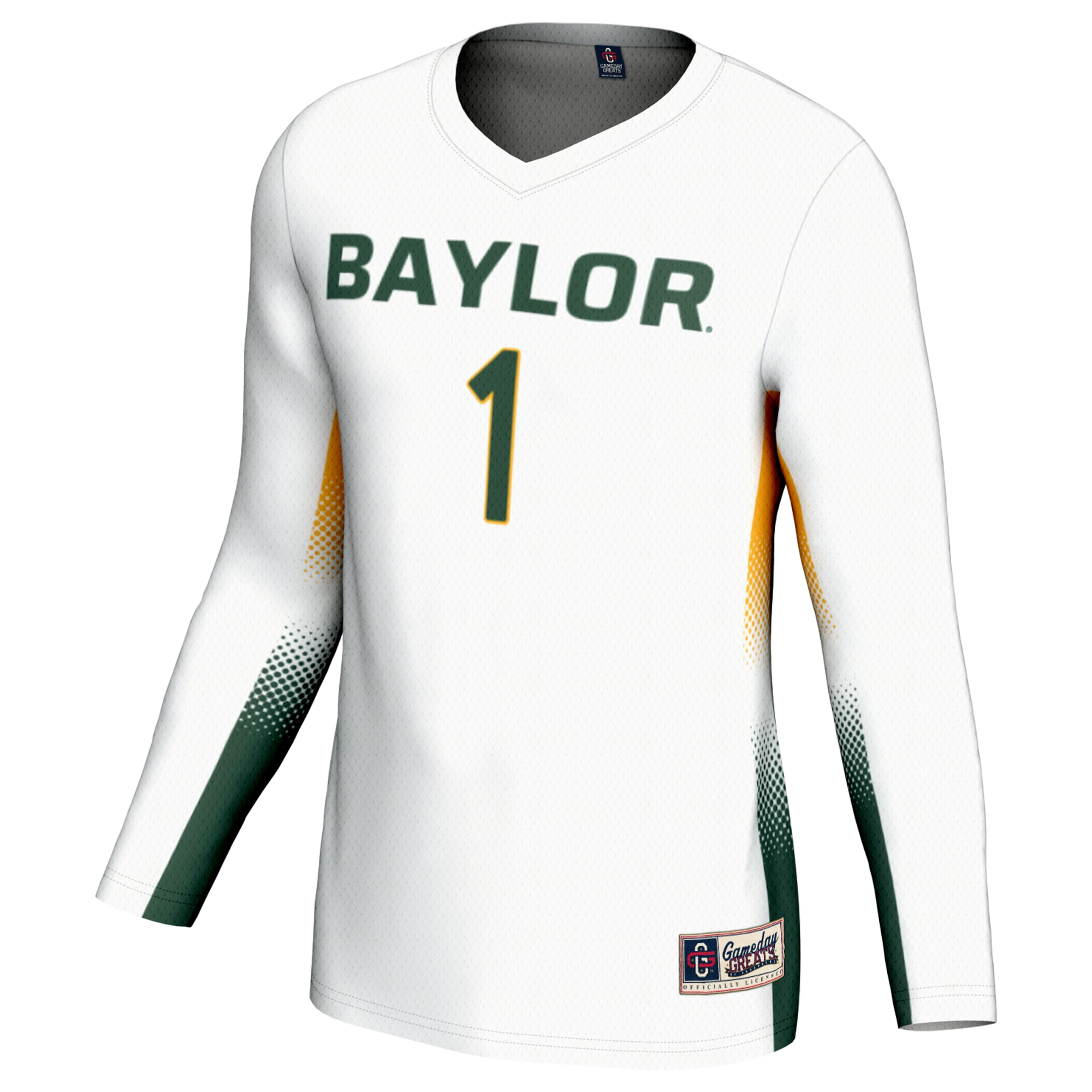 [NJP] Baylor Bears GameDay Greats Youth Lightweight Women's Volleyball Jersey - White
