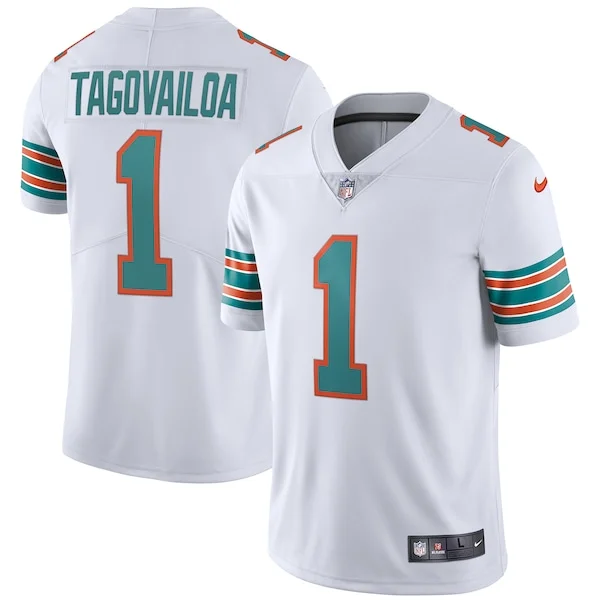 None Tua Tagovailoa Limited Jersey - White | NFL Player Jersey