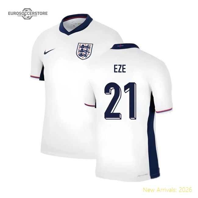 England 2024 Home Jersey Shirt Football Fan Apparel Game Day For Football Fans