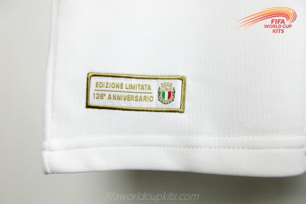 Italy 125th Anniversary White Football Kit