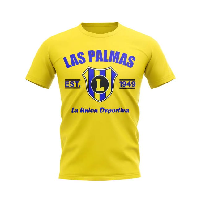 Las Palmas Established Football T-Shirt - Elite - Game- Top- Trendy
