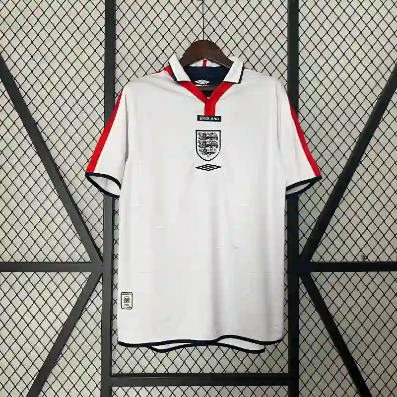 2004 England Jersey retro kit
