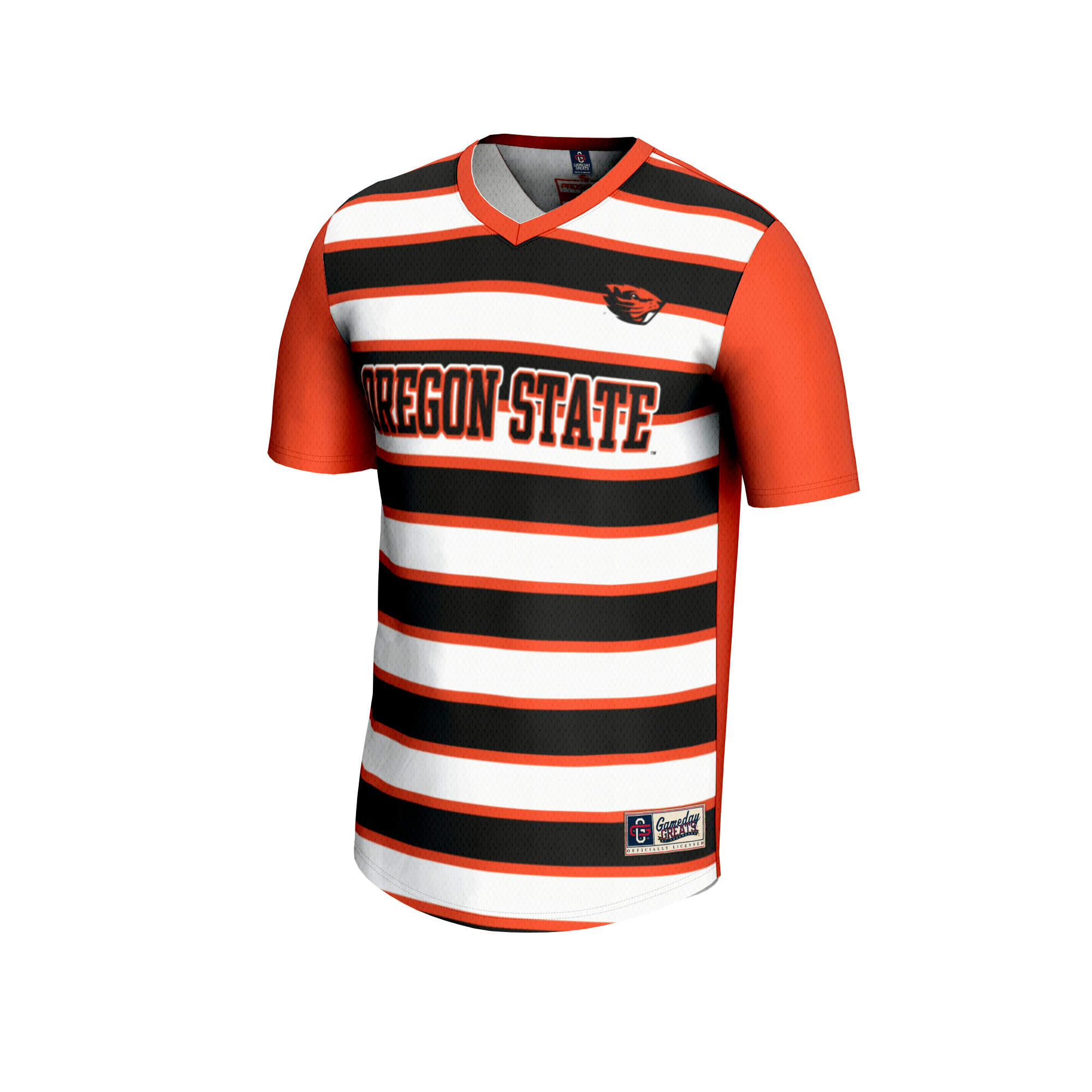 [ESK] Oregon State Beavers GameDay Greats Unisex Lightweight Soccer Fashion Jersey - Orange