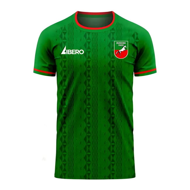 Burkina Faso 2025-2026 Home Concept Football Kit (Libero) - Womens