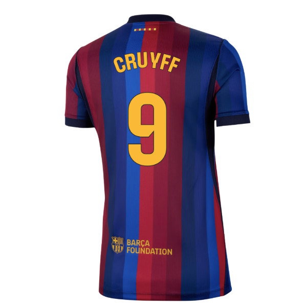 [LLS] 2026-2027 Barcelona Home Shirt (Womens) (Cruyff 9)
