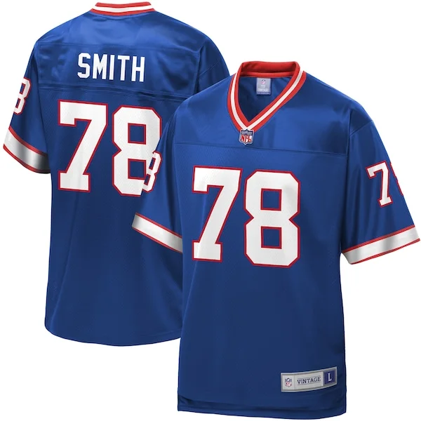 None Replica NFL Jersey - Royal | Pro-Level Football Apparel