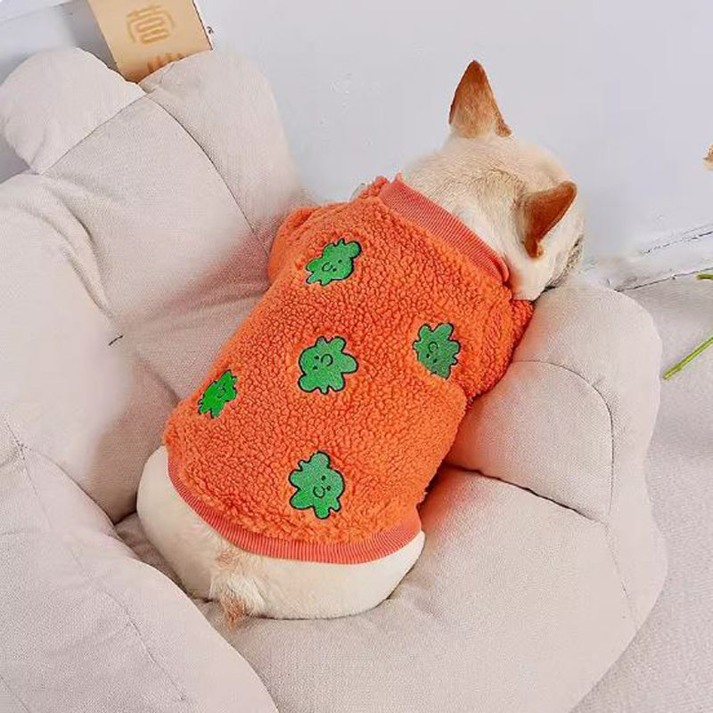 - Bulldog Inspired Luxurious Plush Frenchie Hoodie Indoor Comfort