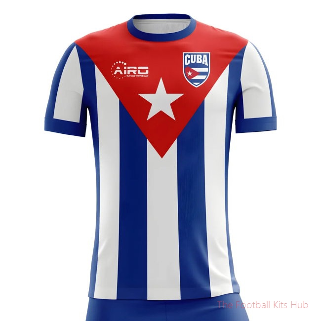 2025-2026 Cuba Home Concept Football Shirt - Womens