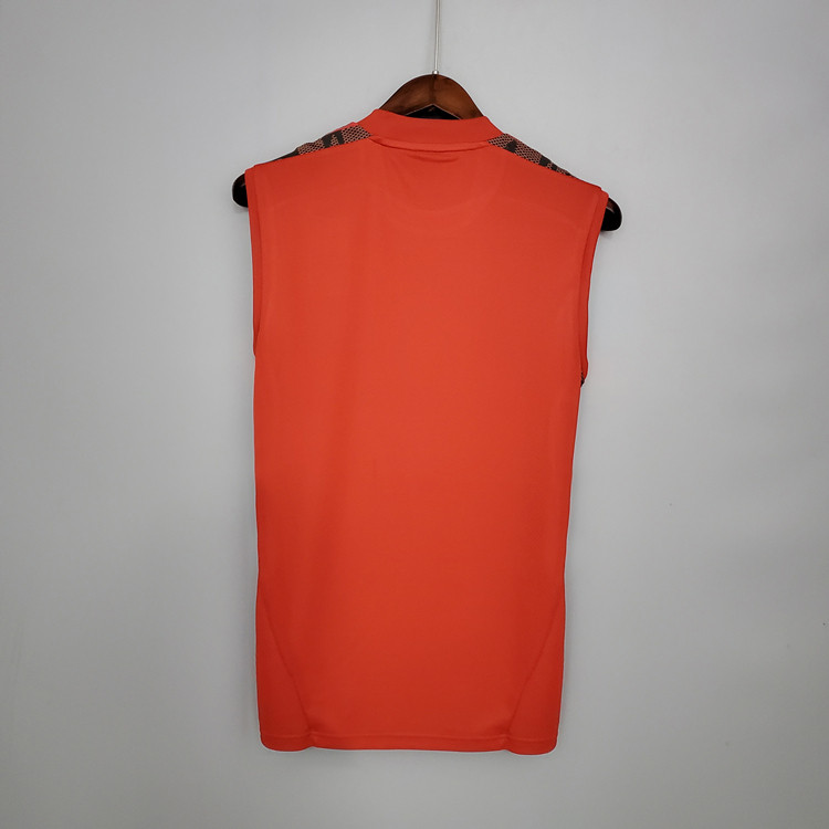 Breathable CR Flamengo Soccer Shirt Jersey 21-22 Red Training vest