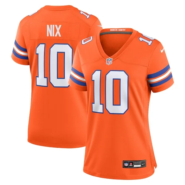 Performance None Game Jersey - Premium Orange NFL Fan Jersey | Game...