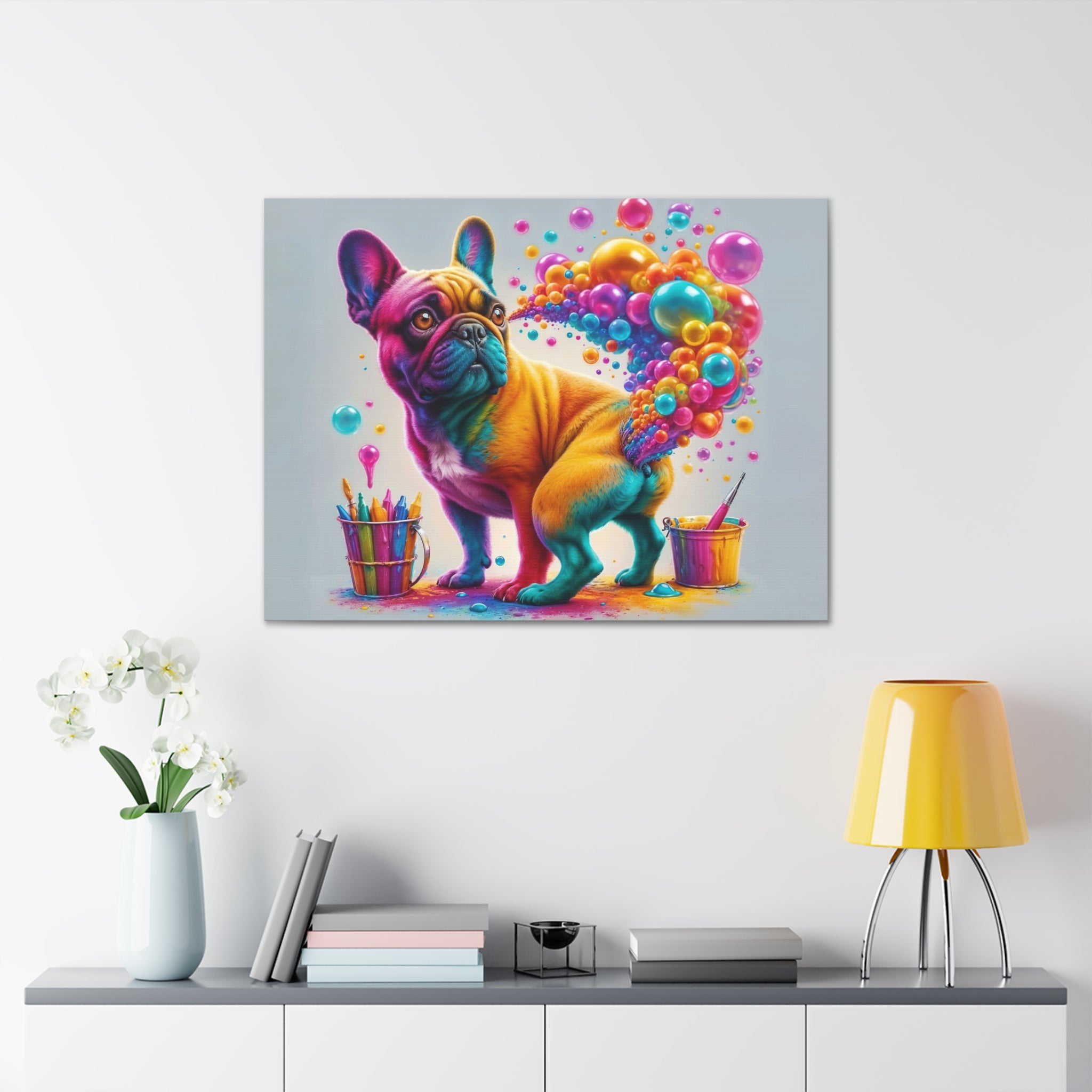 French Bulldog Gas Pass: Canvas Edition Pet Owner Apparel | Comfy Fit