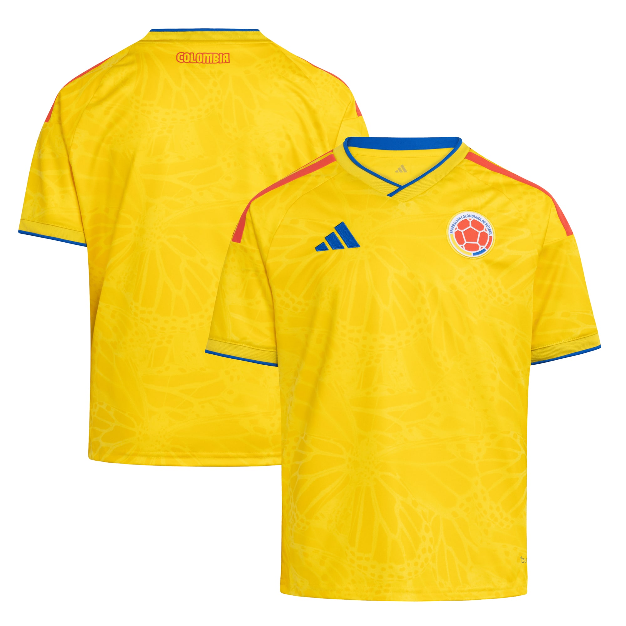 [ESK] Colombia National Team Youth 2026 Home Replica Jersey - Yellow