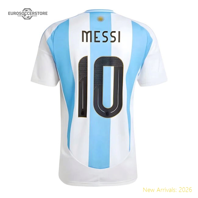 Exceptional 2024-2025 South American Giants Lionel Messi Home Jerse