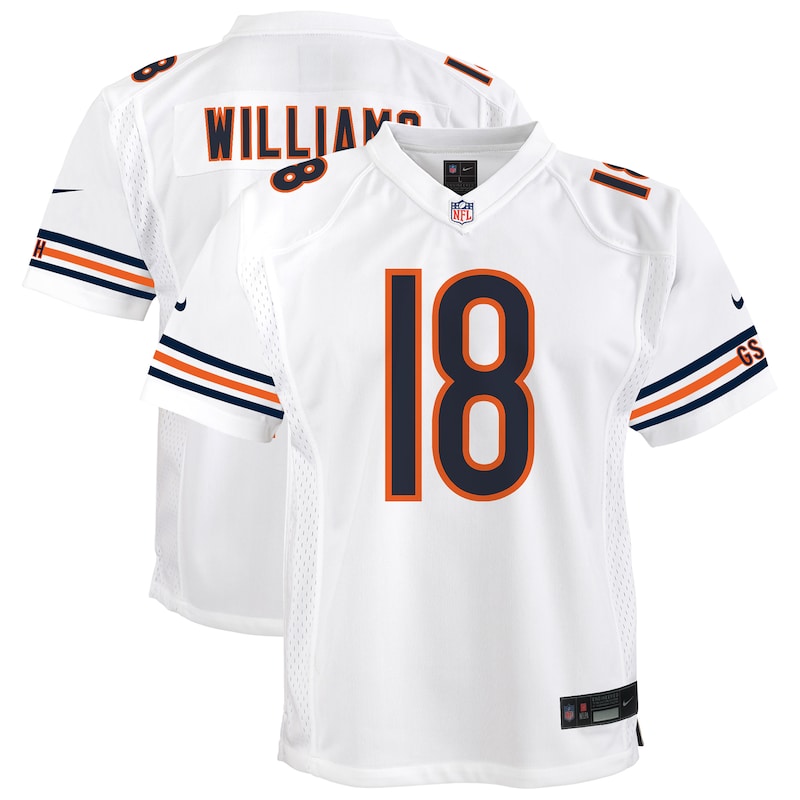 Caleb Williams Chicago Bears Nike Youth Game Jersey - White