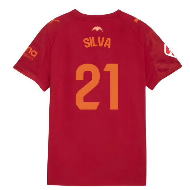 2025-2026 Valencia Away Shirt (Silva 21)