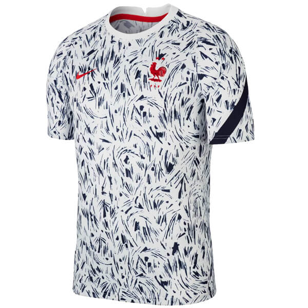 FRANCE 2020 PRE MATCH SOCCER JERSEY SHIRT - Official Replica 15476