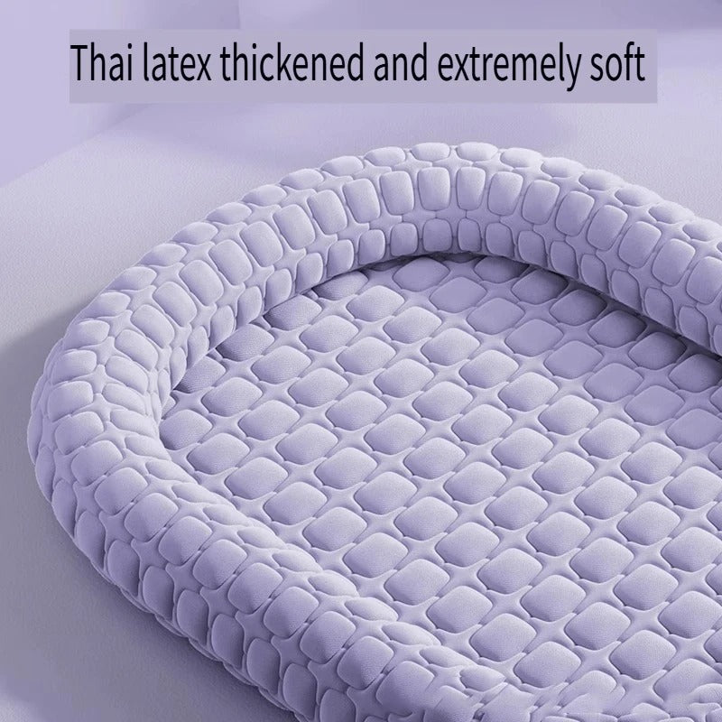 FrostiPad French Bulldog Summer Bed – Non-slip Ice Silk Orthopedic Mat