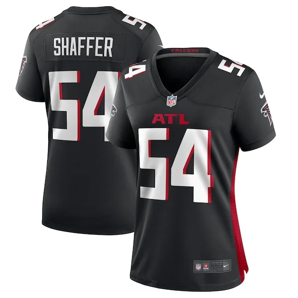 None Justin Shaffer Game Jersey - Black | NFL Player Jersey | NFL Foot