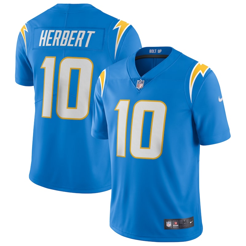 None Justin Herbert LA Chargers Classic Cost-Effective Jersey