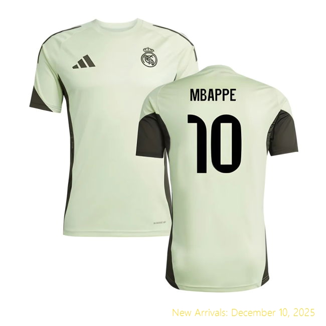 2025-2026 Real Madrid Training Jersey - Authentic Jersey (Mbappe 10)