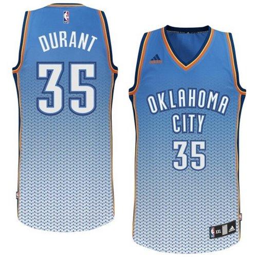 Blue Kevin Durant #35 Jersey Basketball Jersey NBA Fan Apparel