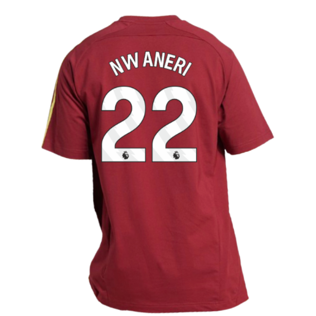 Arsenal Home Soccer Shirt 2025-20 Nwaneri 22 L M S