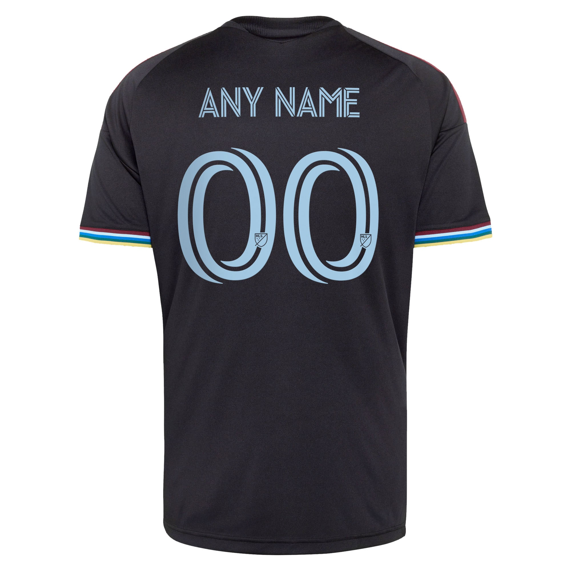 [SJH] Colorado Rapids 2026 Colorful Colorado Replica Custom Jersey - Black