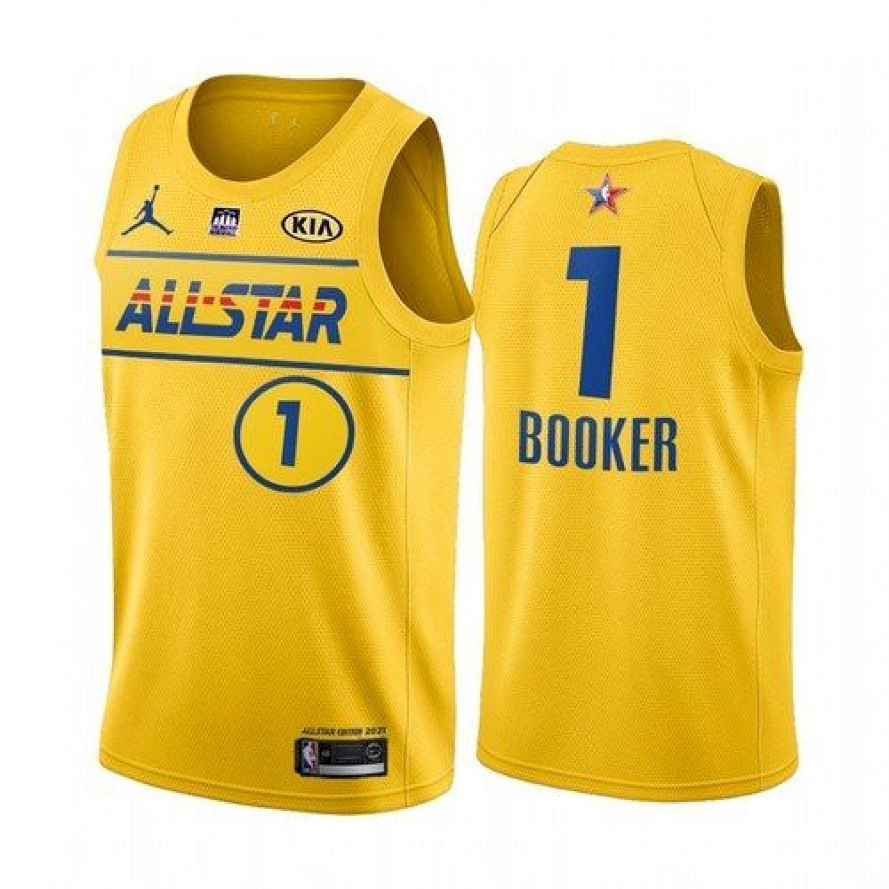 Official Devin Booker1 Jersey - Yellow - Fan Favorite